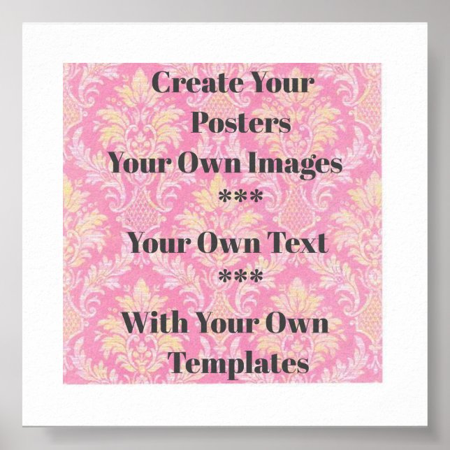 Affiche Téléchargement du Modèle d'affiche instantané (Devant)