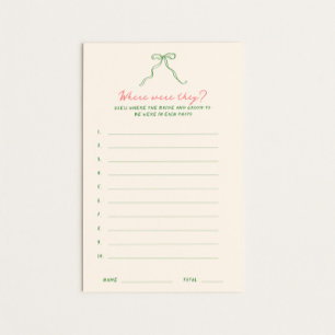 Affiche Téléchargement manuscrit Où étaient-ils Jeu