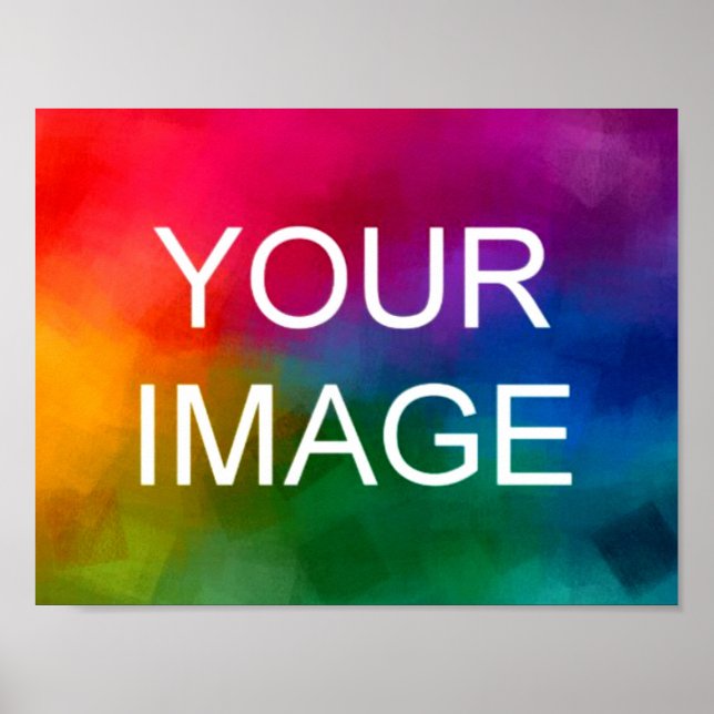 Affiche Téléchargement personnalisé de la photo de la fami (Devant)