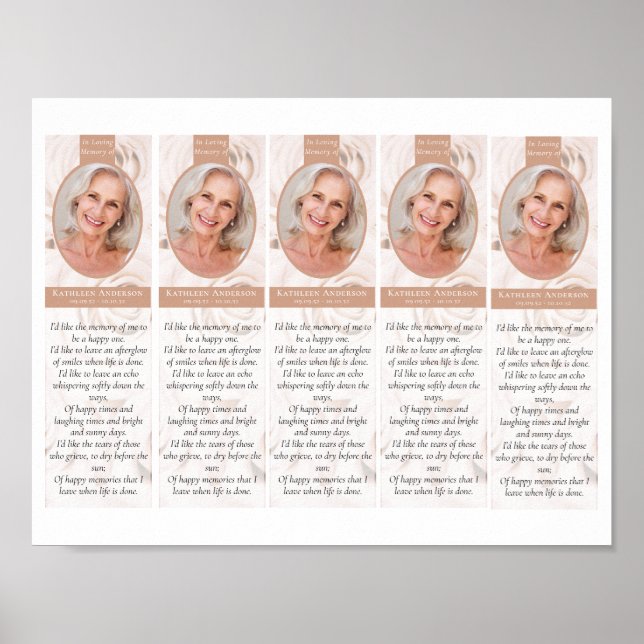 Affiche Télécharger Floral 2x7" do-it-yourself Modèle Sign (Devant)