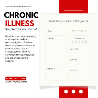 Affiche Télécharger la feuille de journal des symptômes et