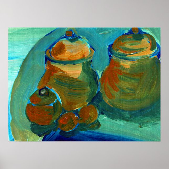 Affiche Télécharger votre peinture | Activer l'image d'art (Devant)