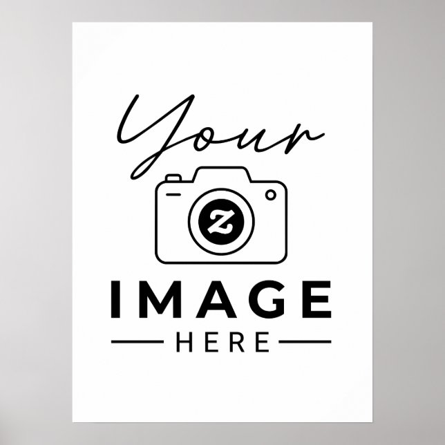 Affiche Téléchargez votre photo (Devant)