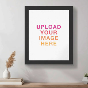 Affiche Téléchargez votre propre logo photo