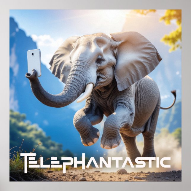 AFFICHE TELEPHANTASTIC - (Devant)