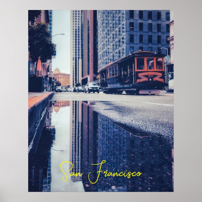 Affiche Téléphérique de San Francisco (Devant)