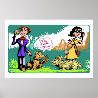 Affiche Téléphone portable Mania