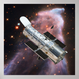 Affiche Télescope spatial Hubble