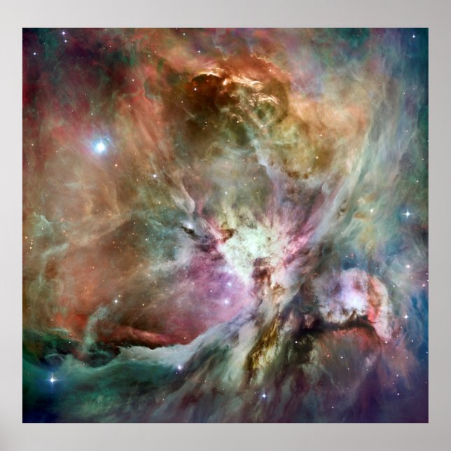 Affiche Télescope spatial Orion Nebula Hubble (Devant)