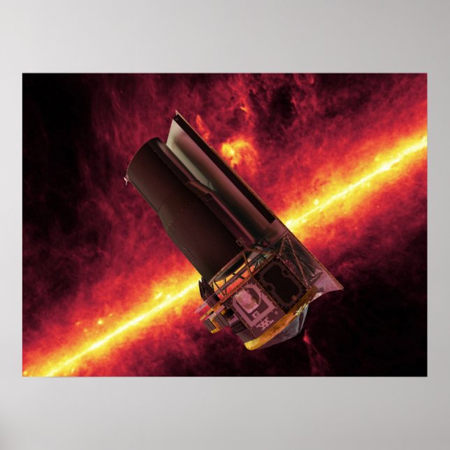 Affiche Télescope Spitzer de la NASA (Devant)
