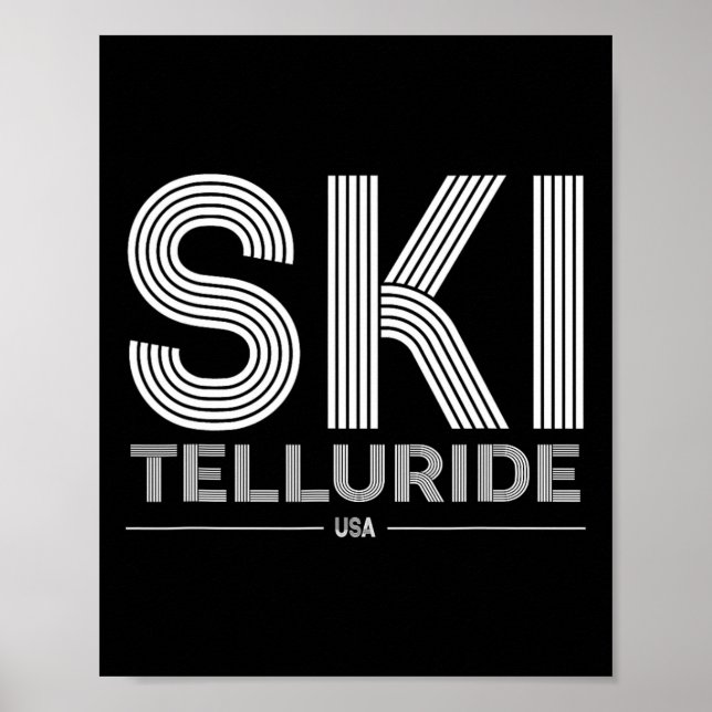 Affiche Telluride Station de ski Usa Rocky Mountains Ameri (Devant)