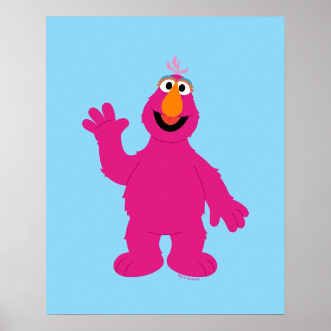 Affiche Telly Monster Rue Sesame (Devant)