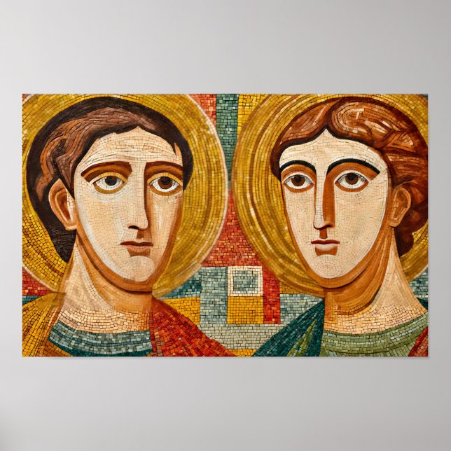 Affiche Témoin de guérison de Cosmas et Damian (Devant)