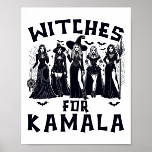 Affiche Témoins Pour L'Élection De Kamala Harris 2024 Hall