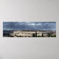 Tempestade du Panorama de Jérusalem