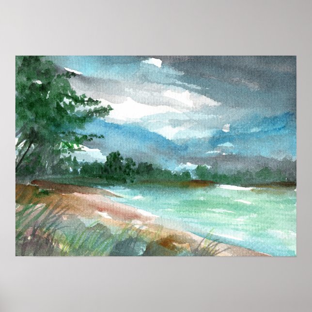 Affiche Tempête approchant (Devant)