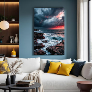 Affiche Tempête cramoisie