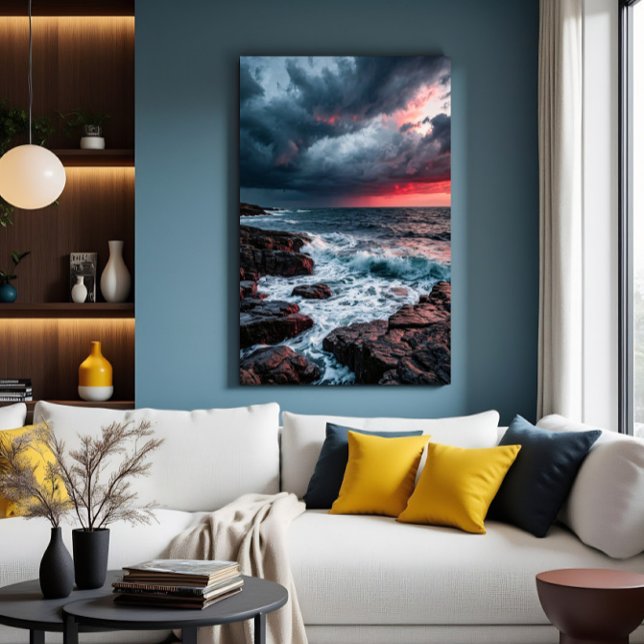 Affiche Tempête cramoisie (Créateur téléchargé)