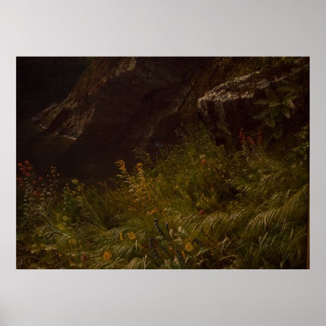 Affiche Tempête dans les Rocheuses, Mont Rosalie (Devant)