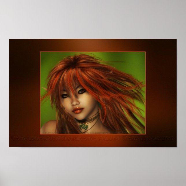 Affiche Tempête de feu (Devant)