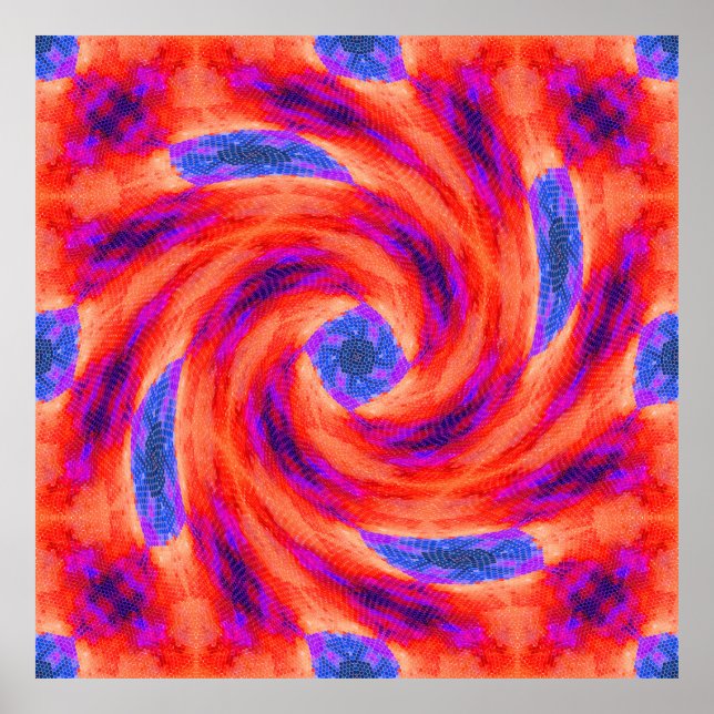 Affiche Tempête de feu.... (Devant)