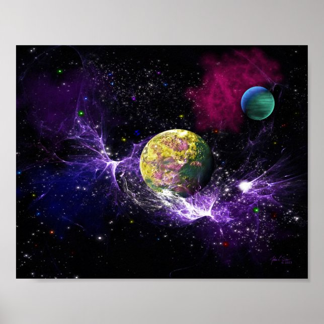 Affiche Tempête de l'énergie (10x8) (Devant)