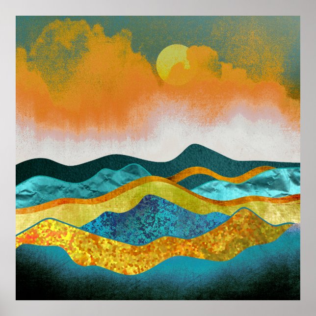 Affiche Tempête de pluie (Devant)