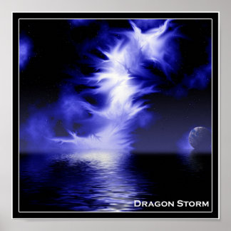 Affiche Tempête du dragon
