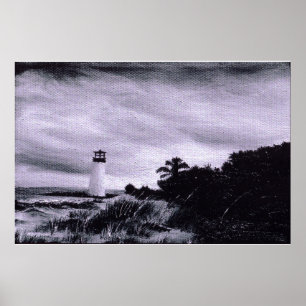 Affiche Tempête du phare