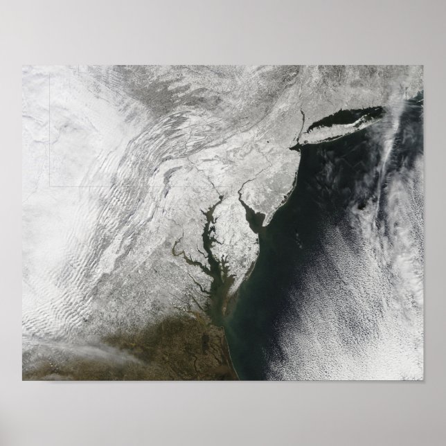 Affiche Tempête hivernale sévère (Devant)