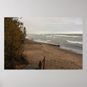 Affiche Tempête sur le lac Supérieur