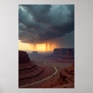 Affiche Tempête sur le plateau