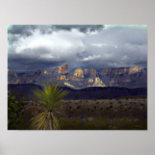 Affiche Tempêtes au-dessus de Maderas Del Carmen