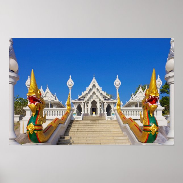 Affiche Temple à Krabi en Thaïlande (Devant)