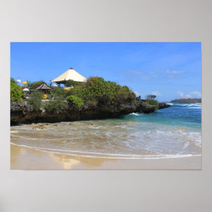 Affiche temple balinais