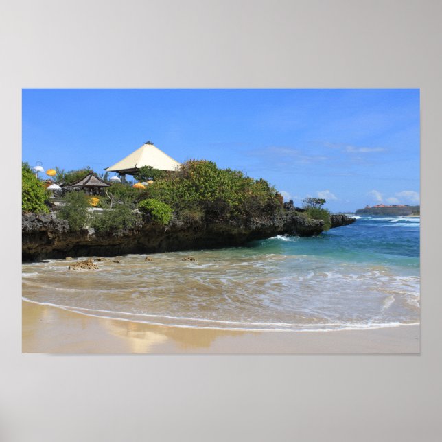 Affiche temple balinais (Devant)