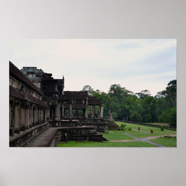 Affiche Temple d'Angkor Vat, Cambodge - Photographie de vo (Devant)