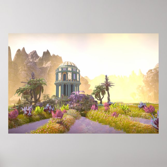 Affiche Temple dans la Vallée (Devant)