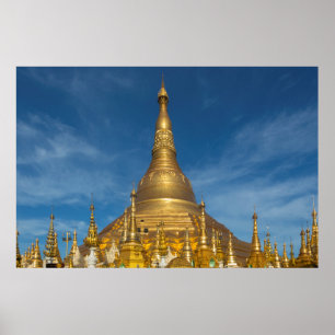 Affiche Temple de Golden Stupa