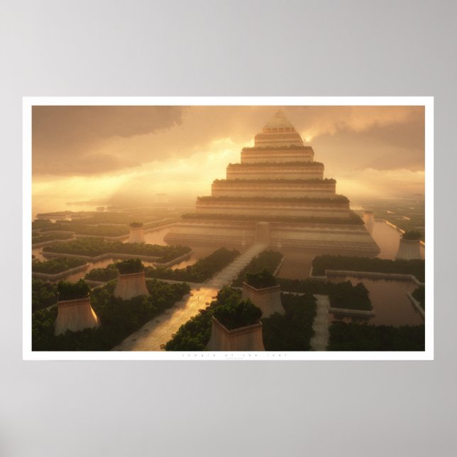 Affiche Temple de la feuille (Devant)