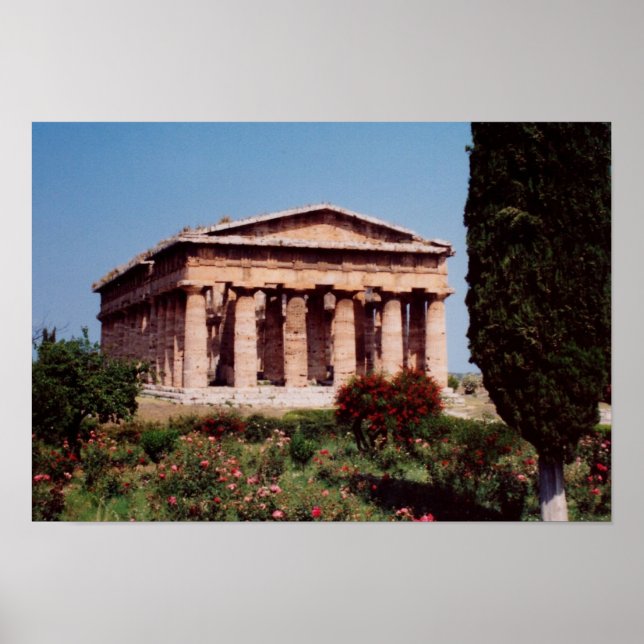 Affiche Temple d'Héra (Devant)