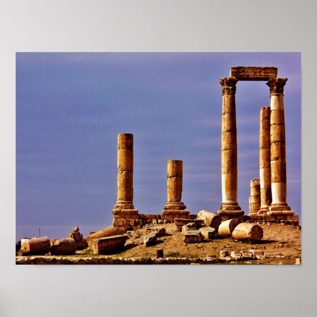 Affiche Temple d'Hercule (Devant)