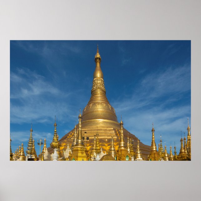 Affiche Temple Golden Stupa (Devant)