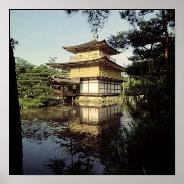 Affiche Temple Kinkaku dédié à la mémoire (Devant)