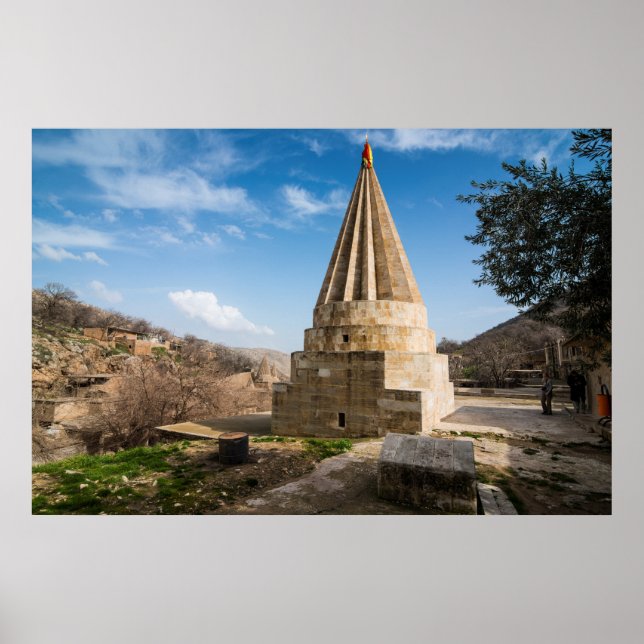 Affiche Temple kurde de Lalish (Devant)