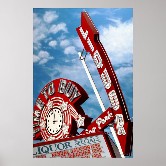 Affiche Temps d'acheter l'affiche Imprimer (Devant)