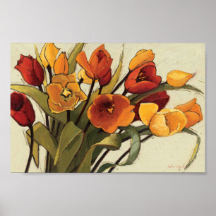 Affiche Temps de tulipe