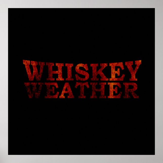Affiche temps du whisky (Devant)