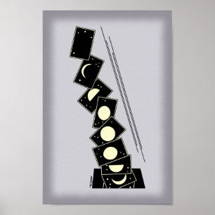 Affiche Temps passant à travers un trou