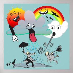 Affiche Temps très mauvais